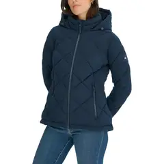 TOMMY HILFIGER - Chaqueta azul con capota