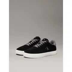 CALVIN KLEIN - Tenis negro de ante