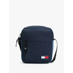 TOMMY HILFIGER - Bolso azul reporter con correa cruzada Essential