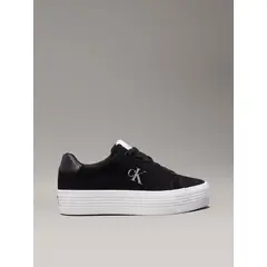 CALVIN KLEIN - Tenis multicolor de ante de plataforma