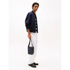 TOMMY HILFIGER - Bolso azul reporter Signature