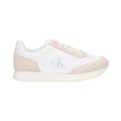 CALVIN KLEIN - Tenis blanco con logo