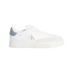CALVIN KLEIN - Tenis blanco de lona