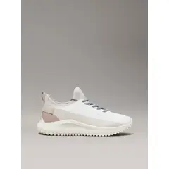 CALVIN KLEIN - Tenis beige ripstop