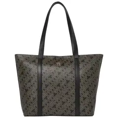 TOMMY HILFIGER - Bolso negro Im latam Tote