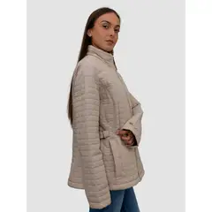 TOMMY HILFIGER - Chaqueta negra estilo quilt