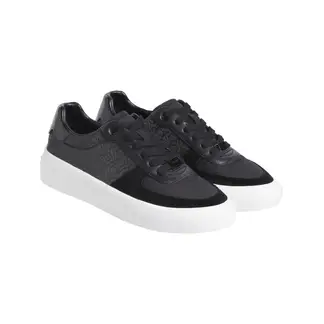 CALVIN KLEIN - Tenis negro con logo