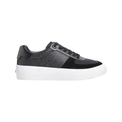 CALVIN KLEIN - Tenis negro con logo