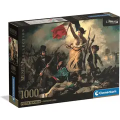 CLEMENTONI - Rompecabezas 1000 Piezas Arte La Libertad Delacroix
