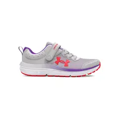 UNDER ARMOUR - Tenis Niña UA GPS ASSERT 10 AC Gris 2