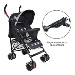 PRIORI - Coche paseador bebé Veneto Line Negro
