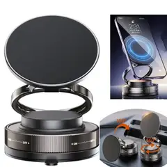 GENERICO - Soporte Holder Magnético Para Teléfono Con Succión Al Vacío