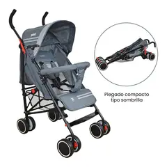 PRIORI - Coche paseador bebé Veneto Line Gris