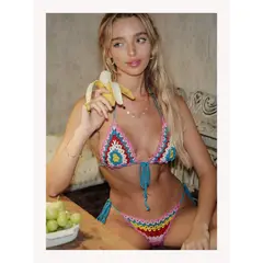 GENERICO - Bikini de 2 piezas en Tejido