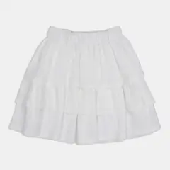 BUBBLE GUMMERS - Falda Para Niña Bubblegummers Blanco Nadia