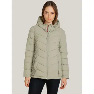 TOMMY HILFIGER - Chaqueta Verde Plegable Acolchada