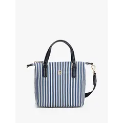 TOMMY HILFIGER - Bolso azul tote de lona