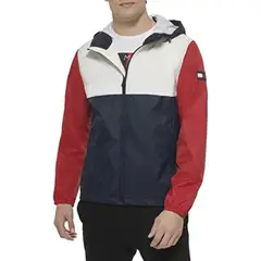 TOMMY HILFIGER - Chaqueta multicolor manga larga con cierre de cremallera