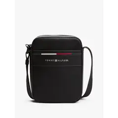 TOMMY HILFIGER - Bolso negro reporter Signature