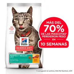 HILLS - Alimento Perfect Weight de Control de Peso Gato Adulto
