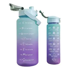 GENERICO - Juego 3 En 1 Termo Botella Botilito 2 L Portable + Stickers Agregar a favoritos