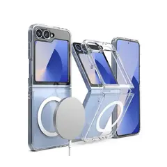 GENERICO - Estuche Transparente Con Magsafe Para Samsung Z flip 6