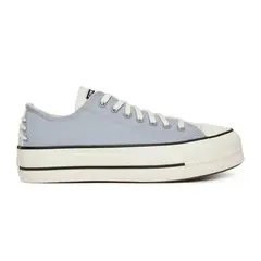 CONVERSE - Tenis Lila Unisex Chuck Taylor All Star Lift Platform Crafted Laces