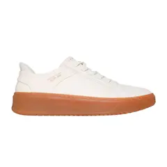 SKECHERS - Tenis Blanco Hombre Slip-ins Court Break - Double Vented