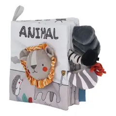 GENERICO - Libro Sensorial De Tela Para Bebés Juguete Montessori