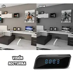GENERICO - Camara Secreta Reloj 1080p Hogar Negocio + Micro Sd 128gb