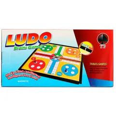RAMITECH - Parques Ludo Parqués Juego Mesa 2 Dados 16 Fichas