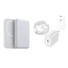 GENERICO - Batería magsafe + cargador compatible ip lightning