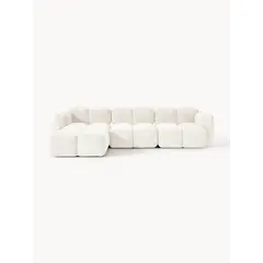 GENERICO - Sofá Esquinero Blanco - Diseño Lounge Moderno y Máximo Confort