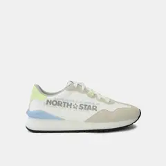 NORTH STAR - Tenis Para Mujer Blanco Kaye Retro Nova 500