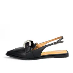 VIZZANO - ZUECO NEGRO PLATA
