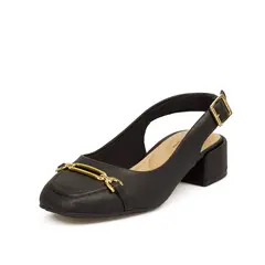 MODARE - TACON BAJO NATURE NEGRO DORADO