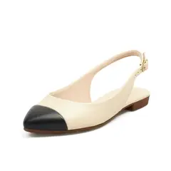 BEIRA RIO - ZUECO CREMA NEGRO