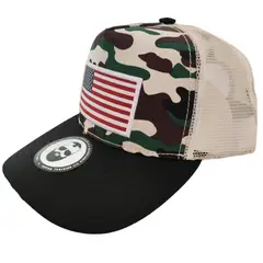 GENERICO - Gorra Táctica Militar Bandera Usa Ajustable Adulto Con Malla Urbana