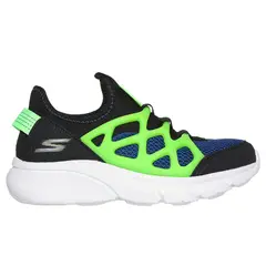 SKECHERS - Tenis Niño Skech Faster - Azul-Negro