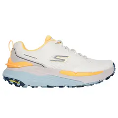 SKECHERS - Tenis Mujer Max Cushioning - Blanco-Amarillo