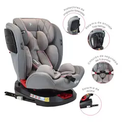 PRIORI - Silla De Carro Bebe Twist Con Isofix Rosado
