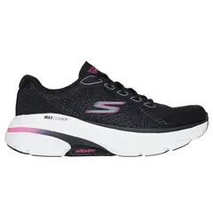 SKECHERS - Tenis Mujer Max cushionin - Negro-Rosado