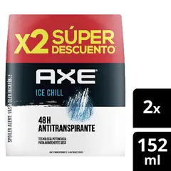 AXE - Desodorante en aerosol para hombre ice chill pack