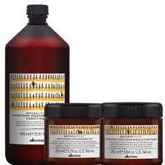 DAVINES - Shamp + Building pak + Acond Nourishing x 250 ml