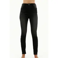 TENNIS - Jean Jegging negro para mujer