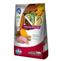 PET SPA - Alimento Para Gato Adulto N&D Tropical Pollo 7KG