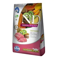 PET SPA - Alimento Para Gato Adulto Castrado N&D Tropical Cerdo 04KG
