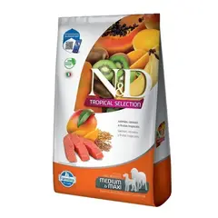PET SPA - Alimento Para Perro Adt MedGran N&D Tropical Salmon 12 KG
