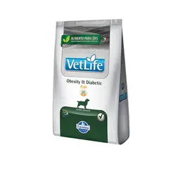 PET SPA - Alimento Para Perro Vet Life ObesidadDibetico Pescado 2KG