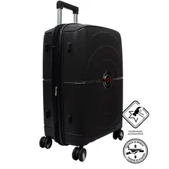 EXPLORA MALETAS - Maleta Rigida Grande Fresno Negro